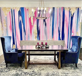 "Plumeria" Oversized Wall Mural