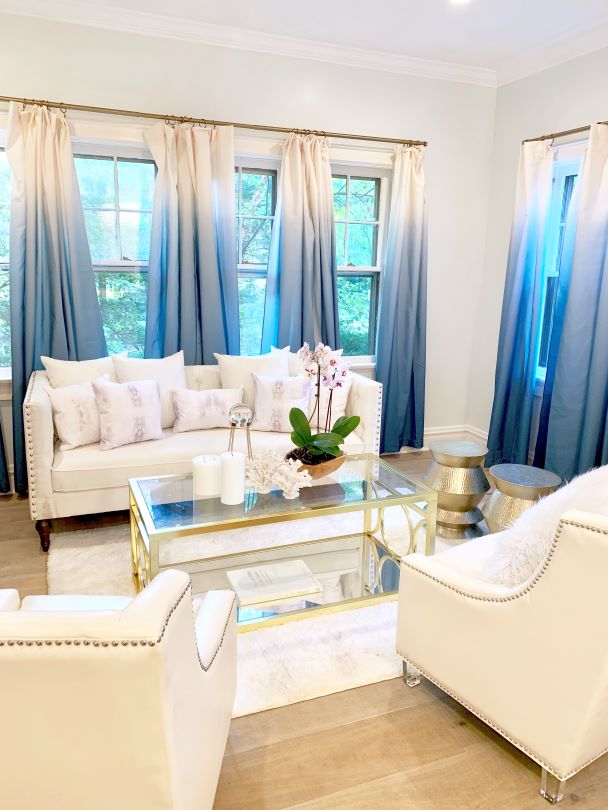 Vivian Ferne  white salt pillow collection in sun room