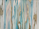 Custom "Spa Water" Oversized Wall Mural 8' Tall x 18' Wide