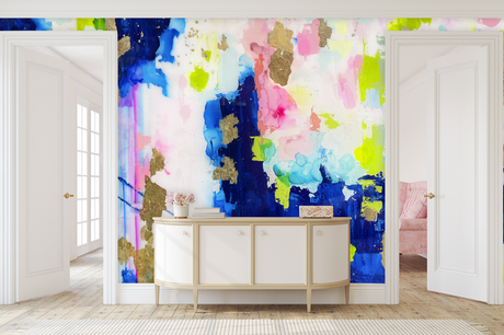 "Topaz Cove" Oversized Wall Mural