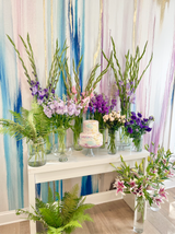 Add on to order #10812    "Opal Falls" Oversized Wall Mural 8’ tall x 119” wide  Prepasted