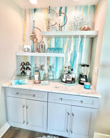 Custom "Spa Water" Oversized Wall Mural 8' Tall x 18' Wide