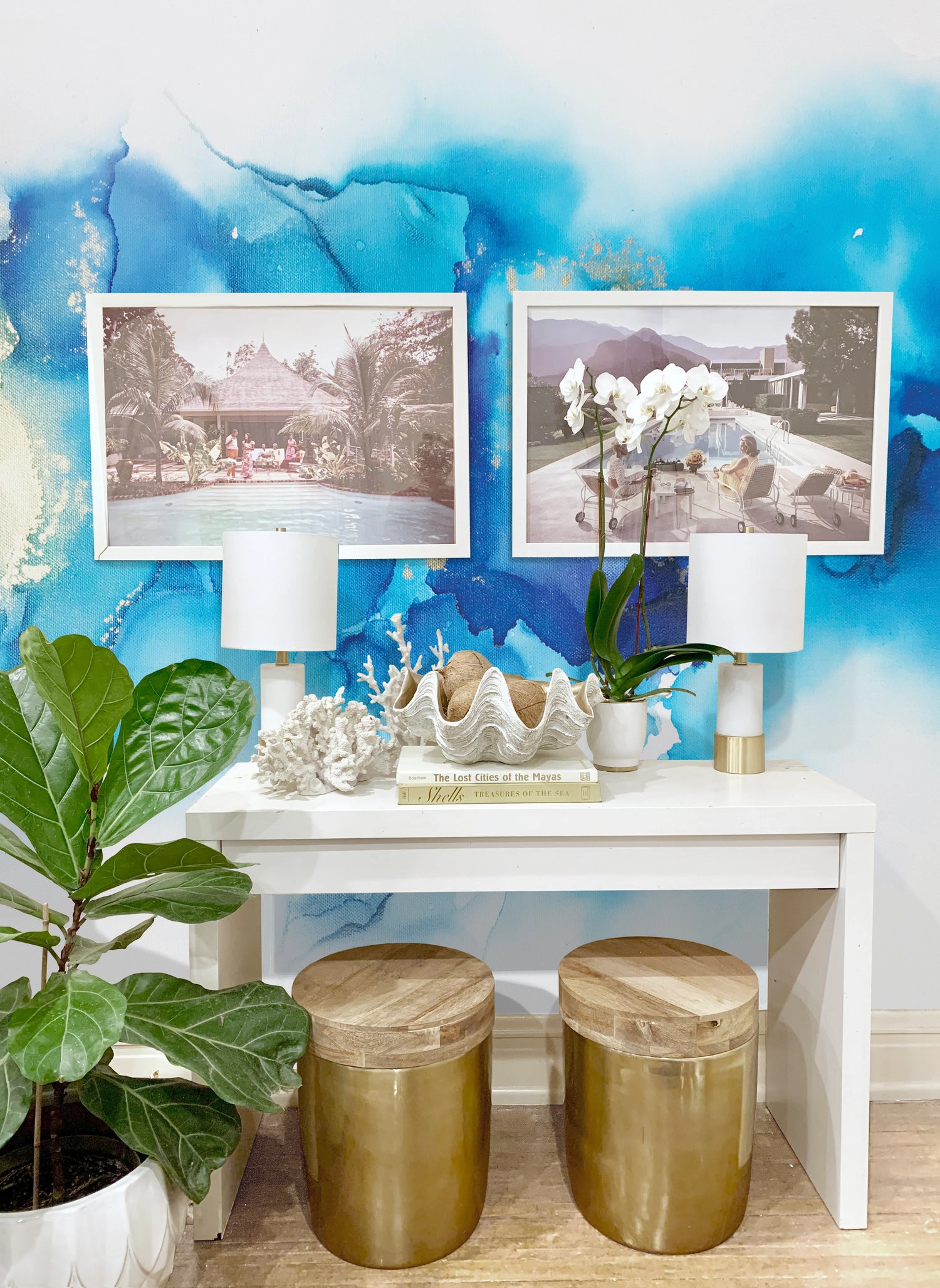 "Marina" Oversized Wall mural