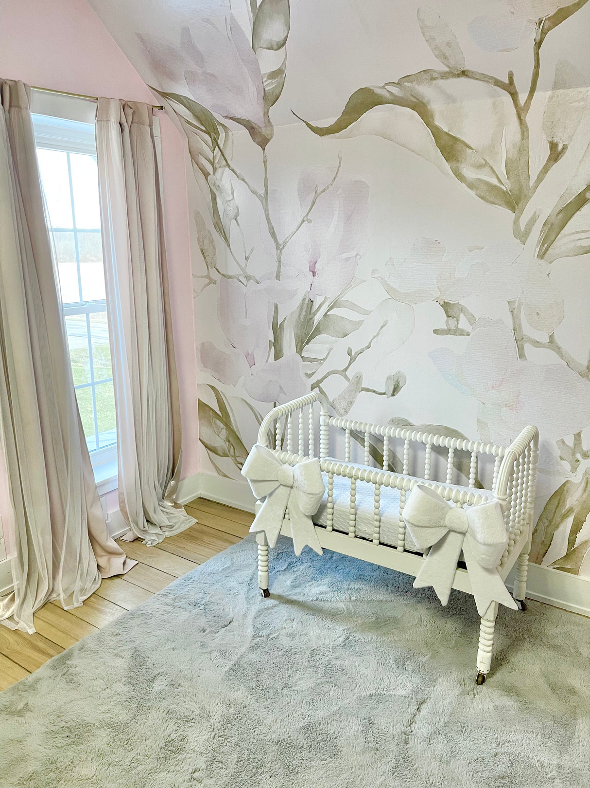 Kids "Magnolia" Oversized  Wall Mural